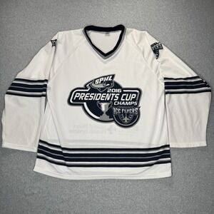 Pensacola Ice Flyers Presidents Cup Hockey Jersey Size Small  White Florida SPHL